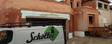 Umbau Bauvorhaben der Baufirma Schöller Bau